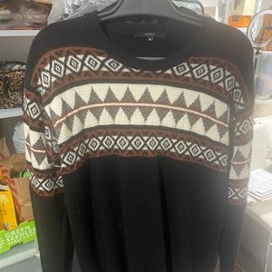 Gucci men’s tribe design 50% Lana wool sweater
